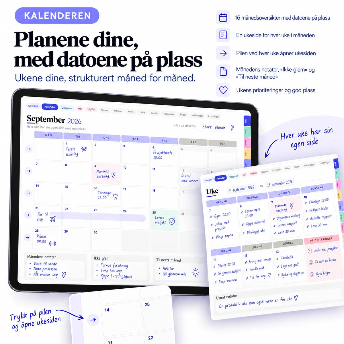 Digital Planlegger
