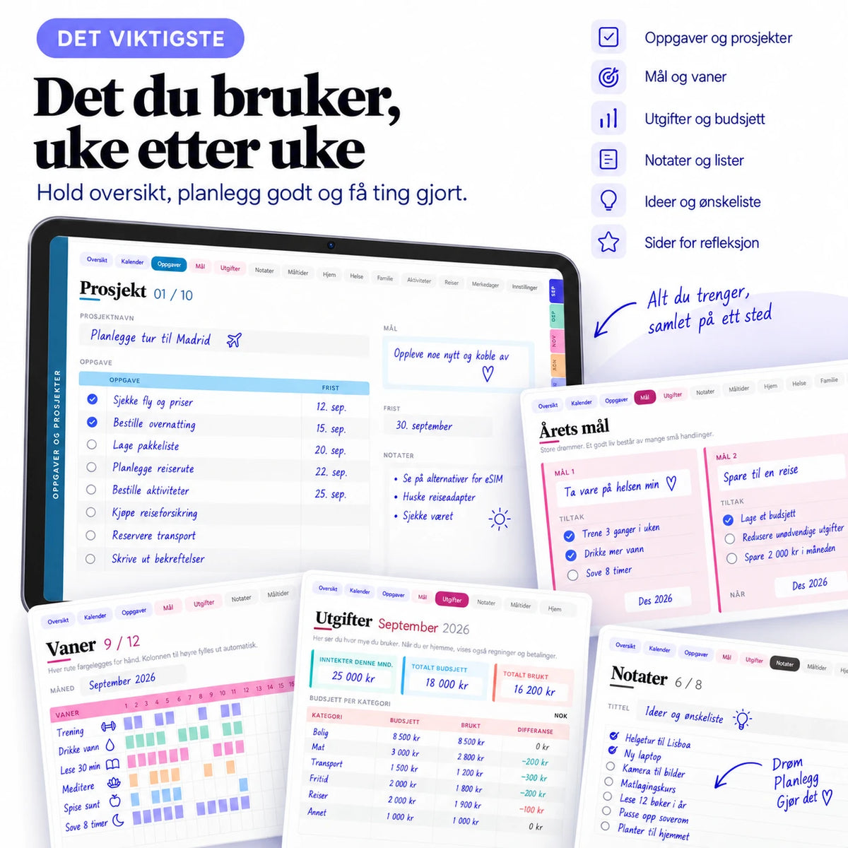 Digital Planlegger