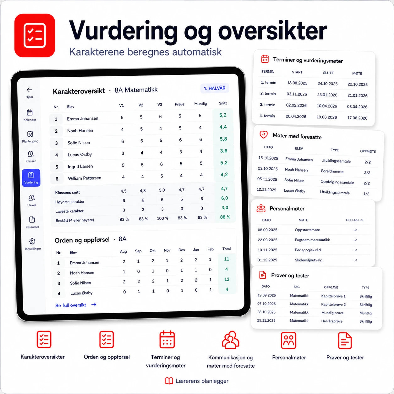 Lærerens planlegger